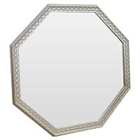 зеркало серебряное восьмиугольное большое silver light в Саранске