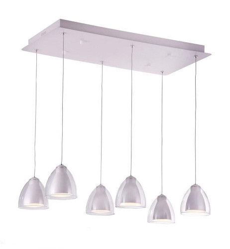 подвесная люстра idlamp mirella 394/6-ledwhite в Саранске