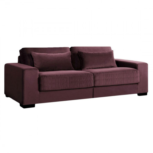 диван lotos violet раскладной прямой бордовый в Саранске