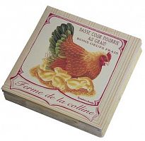 салфетки курочка штук (бумага, хсм) comptoir de famille в Саранске