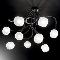 потолочная люстра ideal lux octopus pl9 nero в Саранске