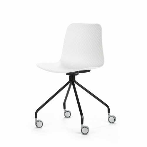 стул glide на колесиках белый в Саранске
