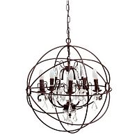 люстра foucault's orb crystal (64*60*50) коричневая в Саранске