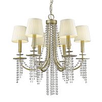 люстра p68058-6b от delight collection золото/бежевая в Саранске