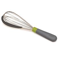 венчик со скребком 2-в-1 whiskle серо-зелёный в Саранске