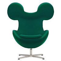 кресло egg mickey зеленое в Саранске