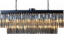 люстра odeon l110 black&glass чёрная, прозрачная в Саранске