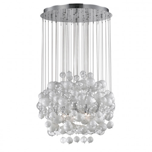 подвесная люстра ideal lux bollicine sp14 bianco в Саранске