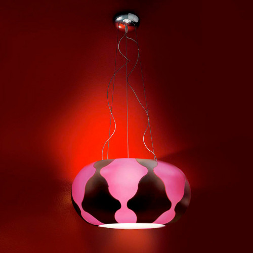 подвесной светильник flan fucsia/marrone от leucos в Саранске