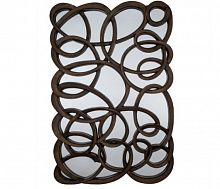 зеркальное панно декоративное в черной раме dark bronze от rvastley в Саранске