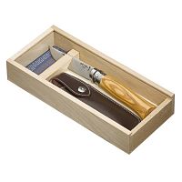 нож stainless steel с ручкой из оливы 8,5 см в Саранске