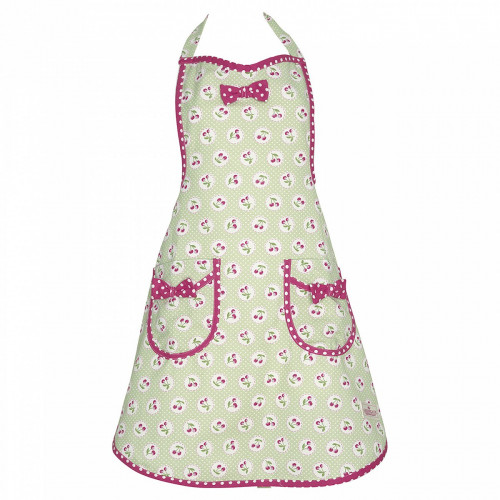 фартук cherry berry p.green w/bow в Саранске