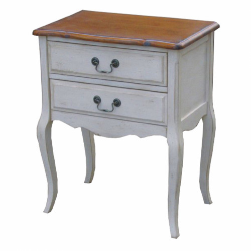 прикроватная тумба mobilier de maison белая, коричневая в Саранске