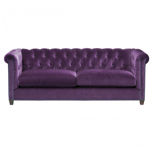 диван chesterfield 2.0 прямой фиолетовый в Саранске