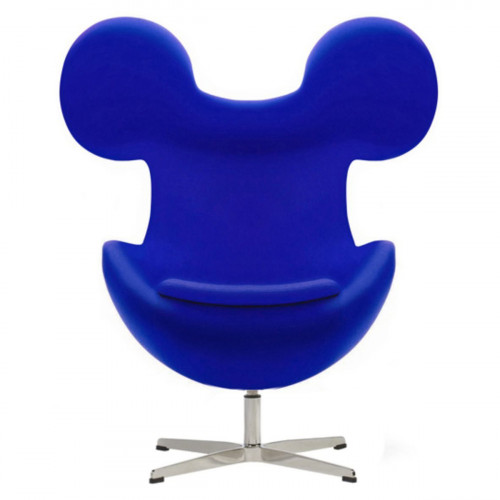 кресло egg mickey синее в Саранске