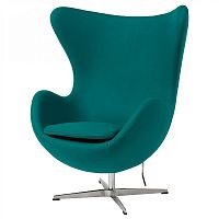 кресло egg chair изумрудное в Саранске