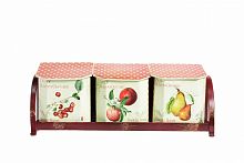 набор емкостей для хранения на подставке fruits в Саранске